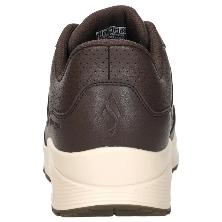 Skechers Uno Banksia Luxe Slip-Ins Instappers donkerbruin, foto 6