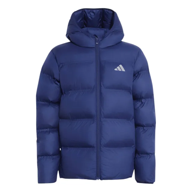 Adidas gewatteerde jas donkerblauw