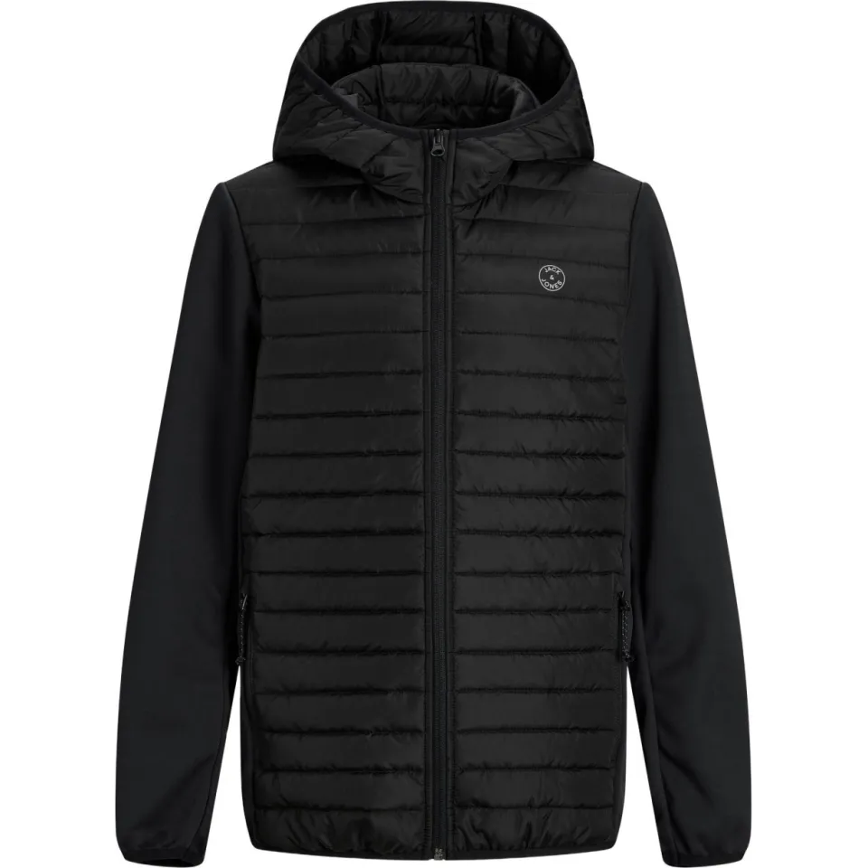 Jack & Jones Junior JJEMULTI gewatteerde tussenjas zwart, foto 2