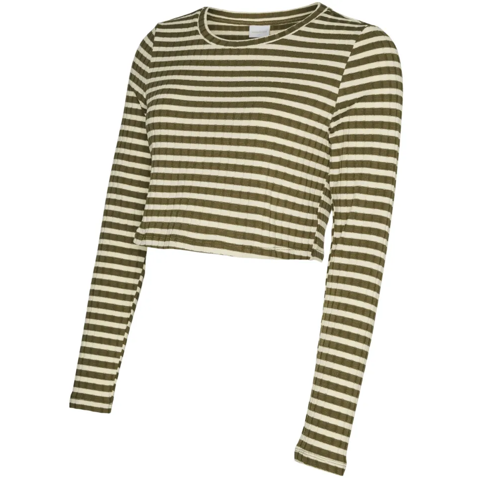Mamalicious MLELOISE zwangerschaps longsleeve groen, foto 2