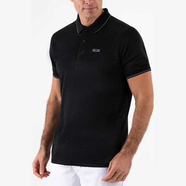 Sjeng Sports sportpolo zwart, foto 2