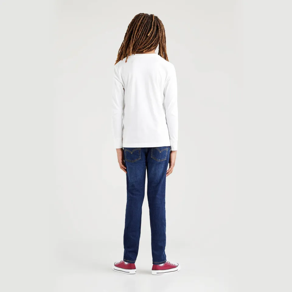 Levi's Kids longsleeve wit, foto 4