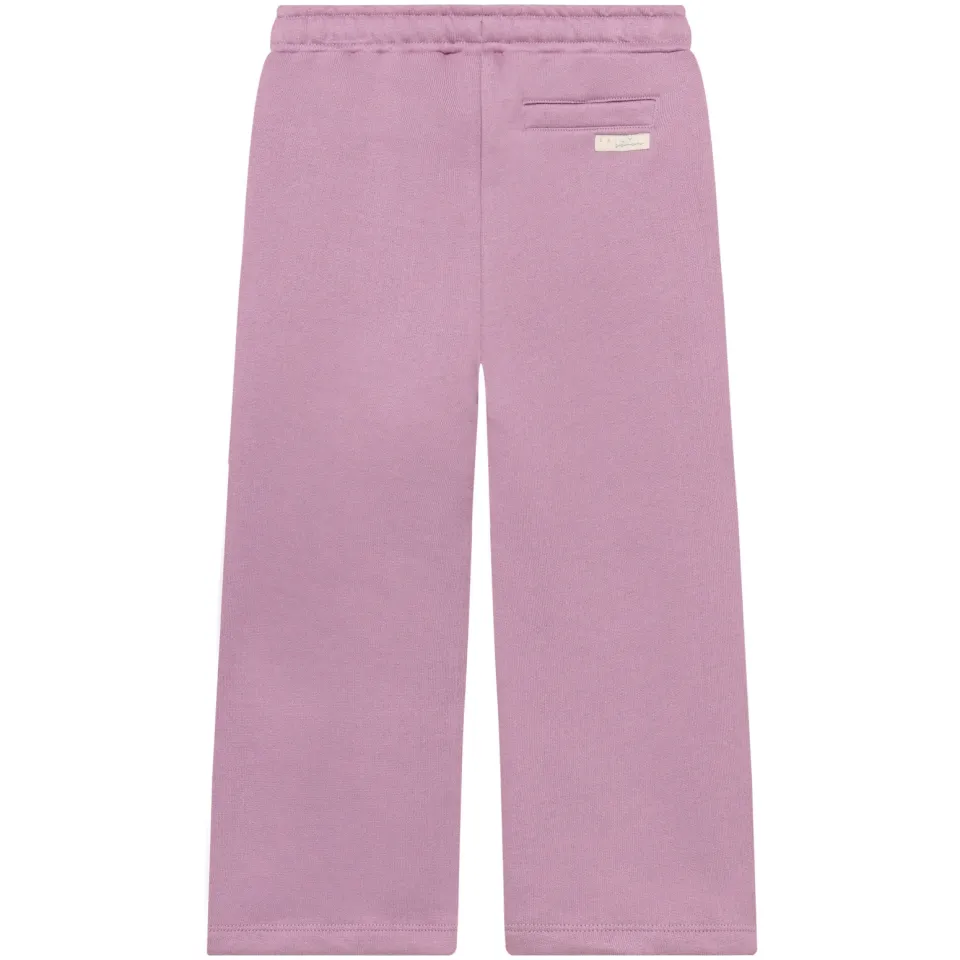 Daily7 wide leg joggingbroek paars, foto 3