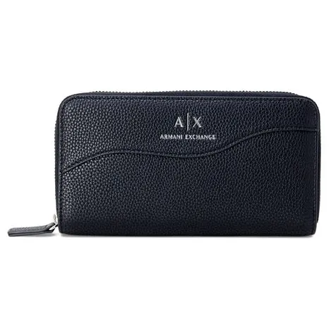Armani Exchange Zwarte Polyethyleen Portemonnee
