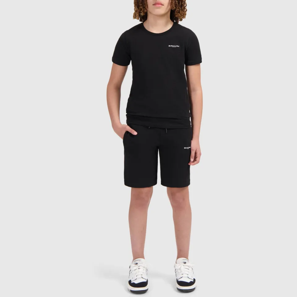 Ballin T-shirt zwart met logo