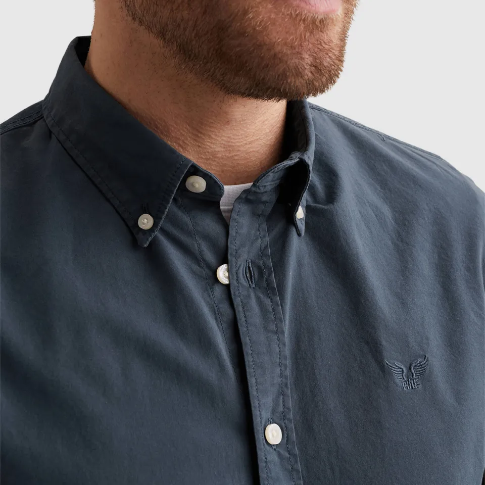 PME Legend regular casual overhemd donkerblauw, foto 6