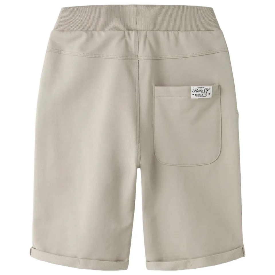NAME IT NKMVERMO sweatshort grijszand, foto 4