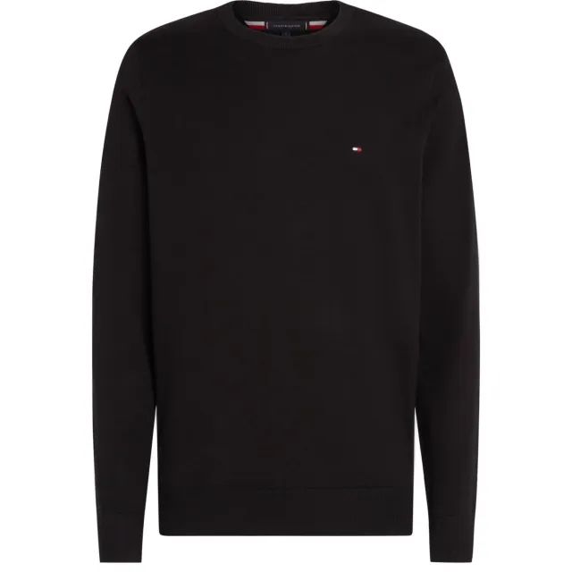 Tommy Hilfiger pullover fijn gebreid Zwart