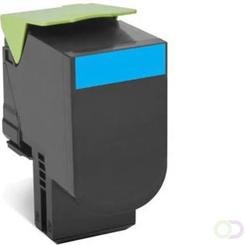 Lexmark 802XC Toner Cyaan, 4k