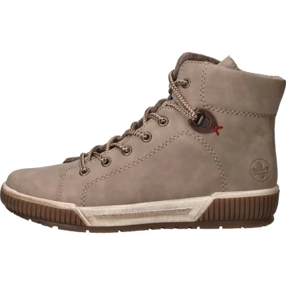 Rieker hoge veterboots beige, foto 7