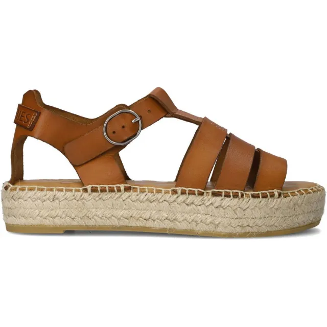 Shabbies Amsterdam Sandalen Kira Iris Camel