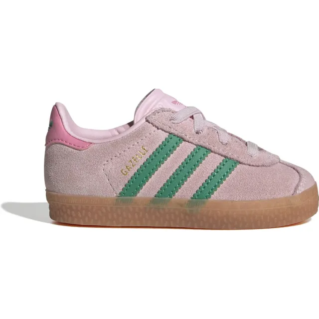 Adidas Originals Gazelle sneakers roze groen Roze/groen