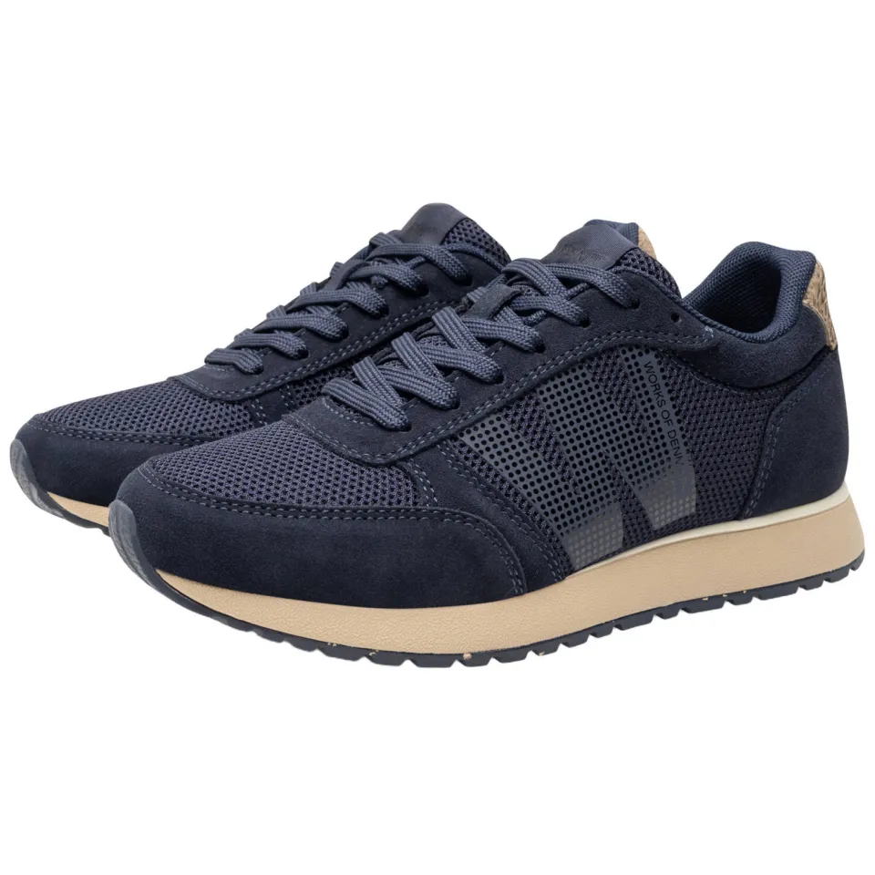 Woden Ydun Icon II leren sneakers - donkerblauw, foto 7