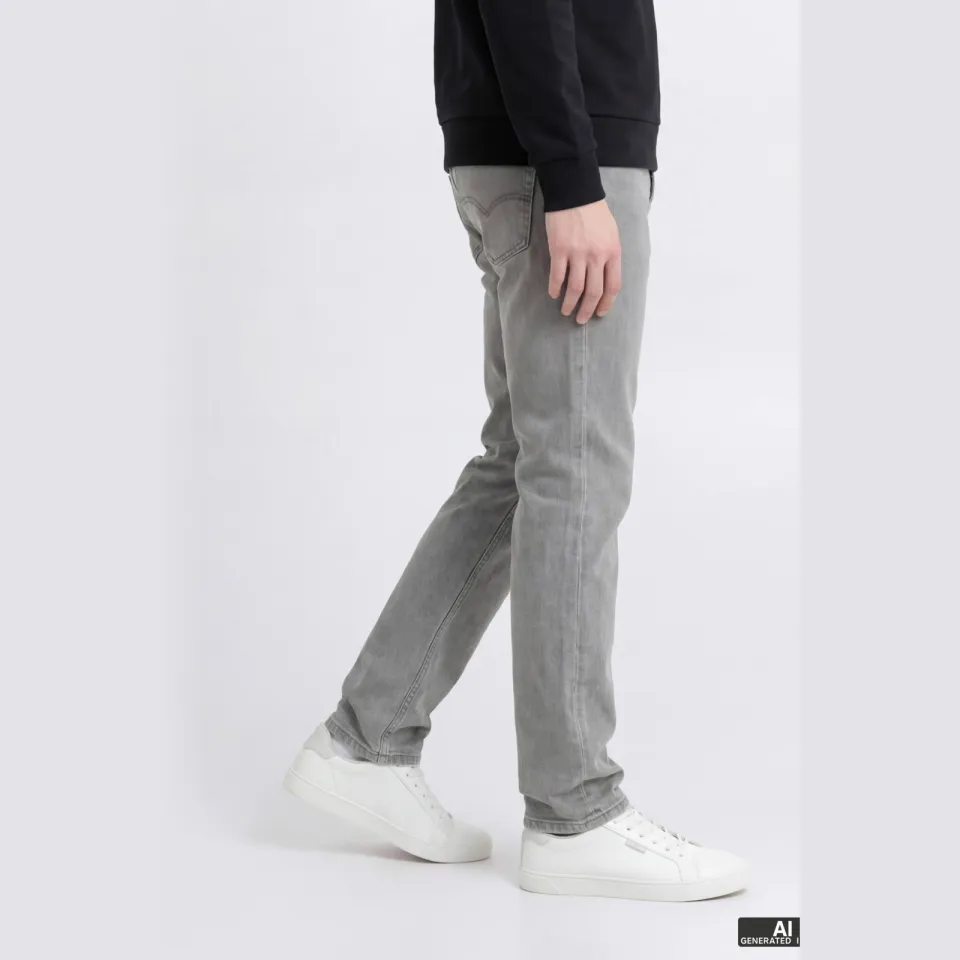 JJ Rebel JUNIOR loose fit jeans - grey denim, foto 6