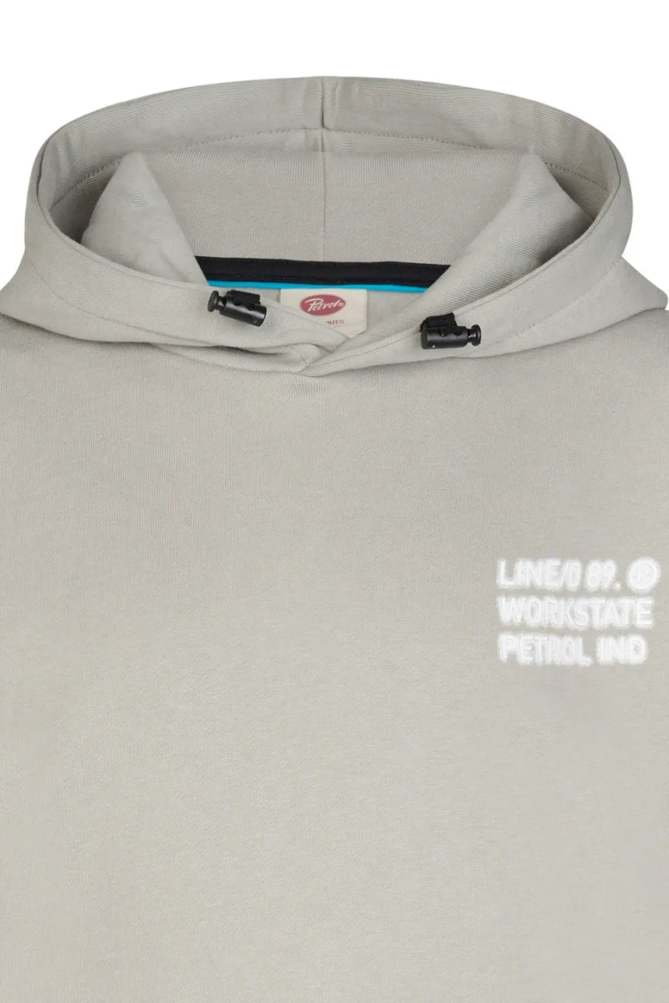 Petrol Industries hoodie met backprint - grijs, foto 6
