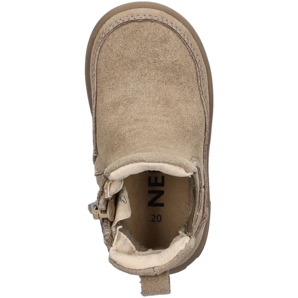 Nelson Kids suède enkelboots taupe, foto 3