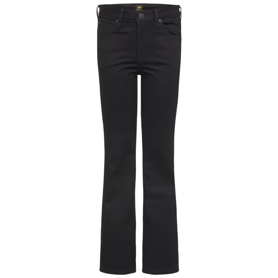 Lee high waist flared jeans Breese black denim, foto 2