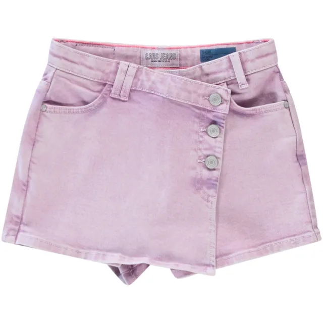 Cars spijkerskort lila