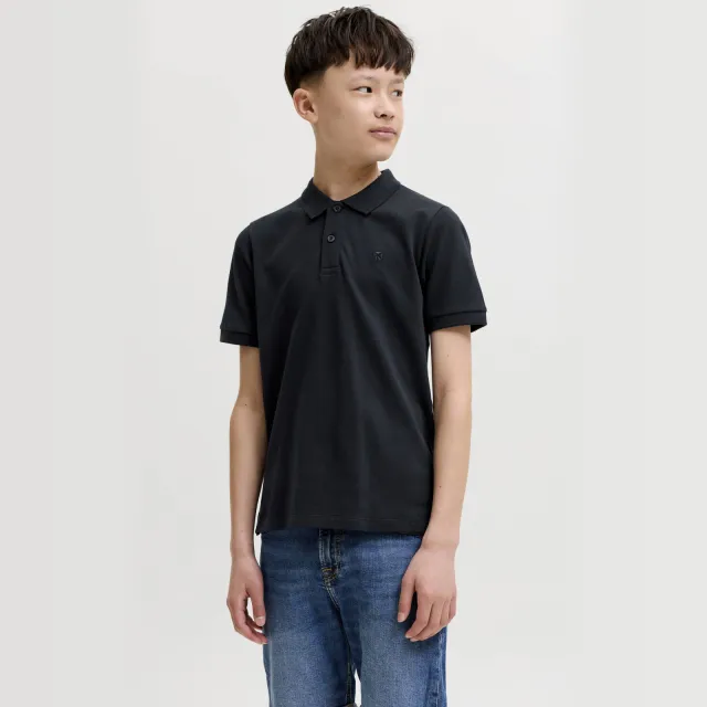 Jack & Jones JUNIOR polo donkerblauw Diep donkerblauw