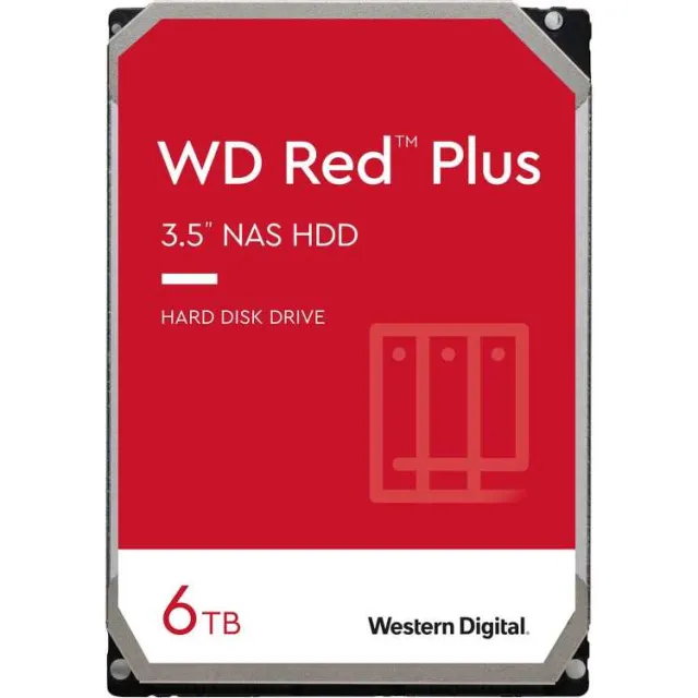 WD Red Plus 2 TB harde schijf