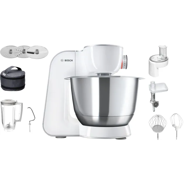 Bosch Mum5 Keukenmachine Mum58231 wit-zilver