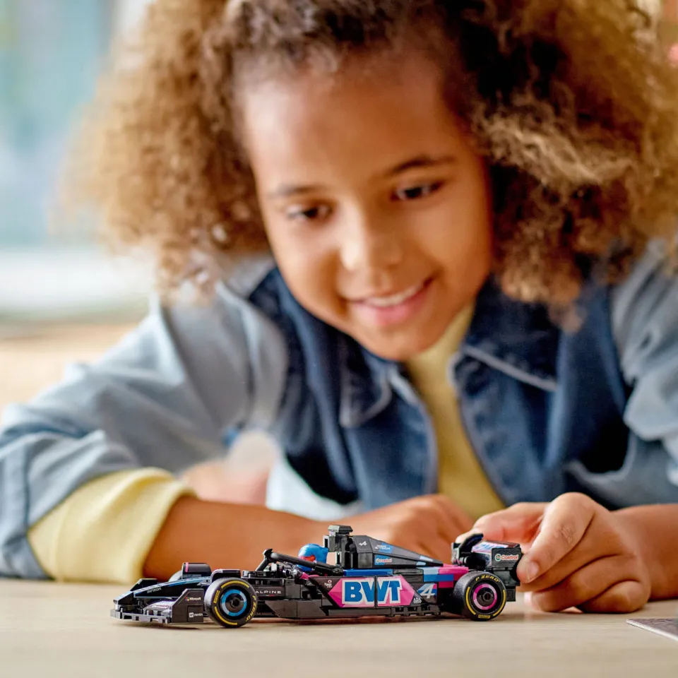 Lego Speed Champions BWT Alpine F1® Team A524 racewagen 77248, foto 5