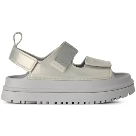 Ugg GoldenGlow Glossy sandaal zilver