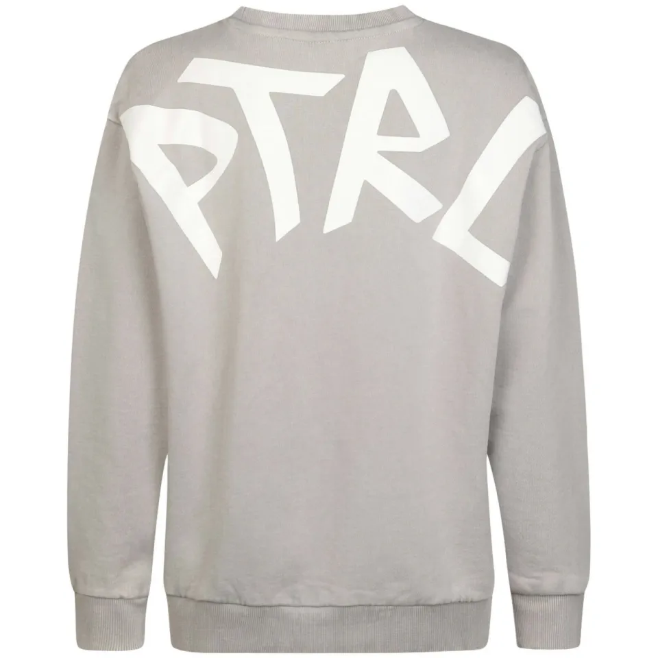 Petrol Industries sweater met backprint - grijs, foto 3