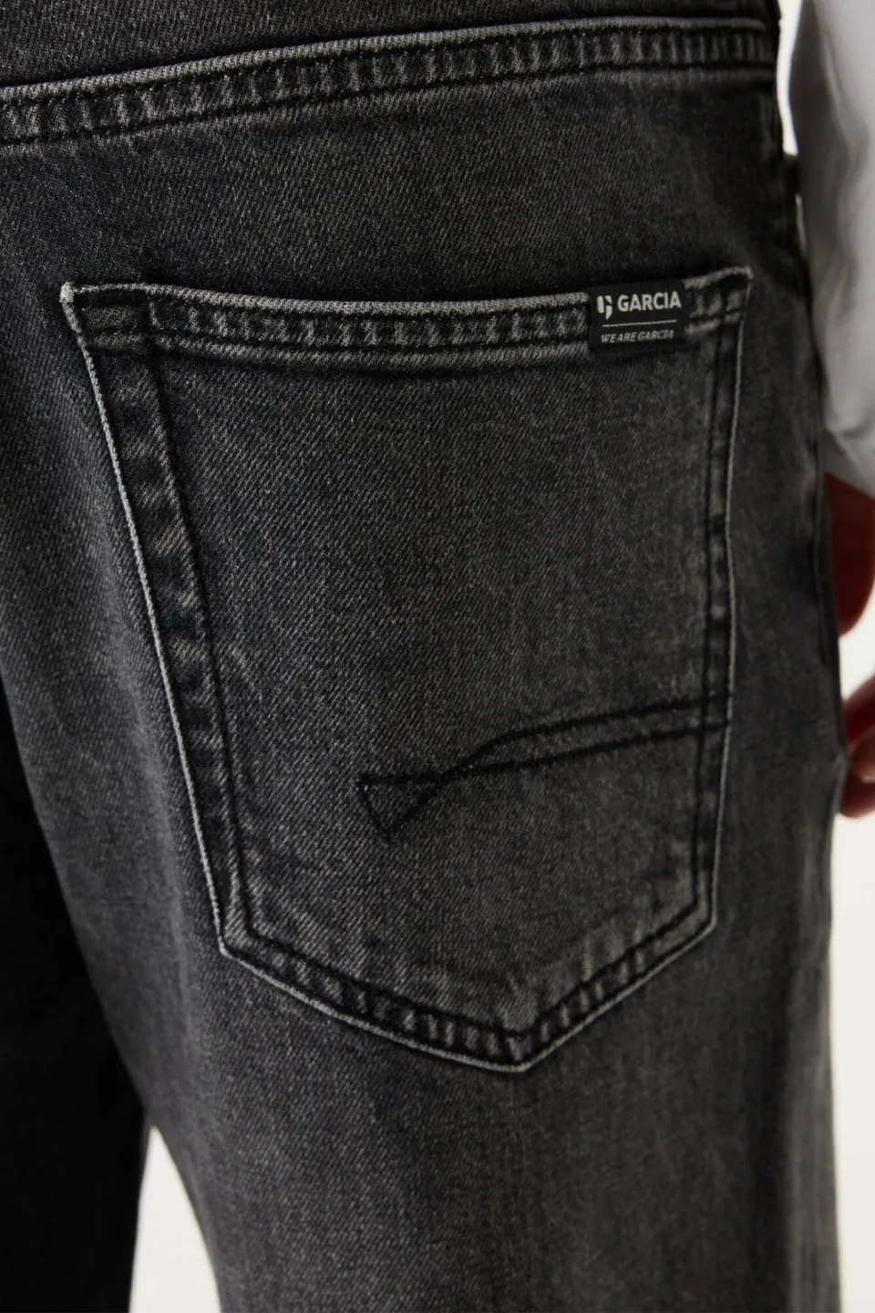 Garcia Ilyano straight leg jeans - zwart, foto 4