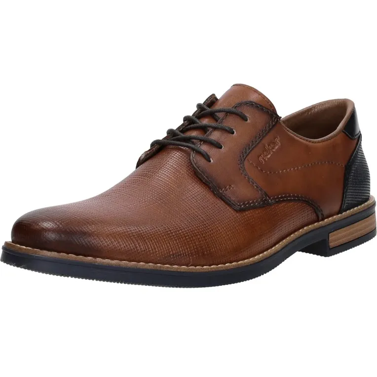 Rieker veterschoen cognac, foto 4