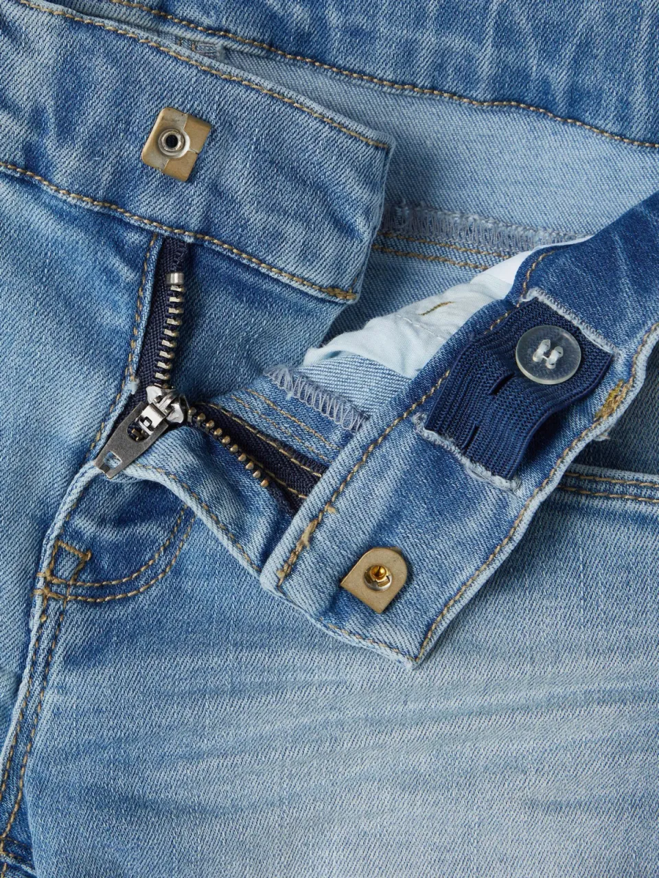 NAME IT NKFSALLI jeansshort lichtblauw medium blue denim, foto 8