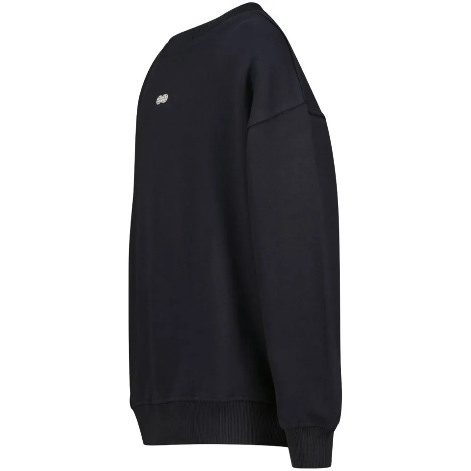 Raizzed sweater met backprint - zwart, foto 4