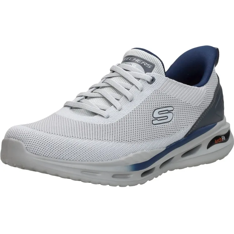 Skechers Slip-Ins Relaxed Fit lage sneakers lichtgrijs, foto 3