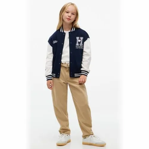 Tommy Hilfiger x Peanuts Snoopy bomberjack donkerblauw wit, foto 4