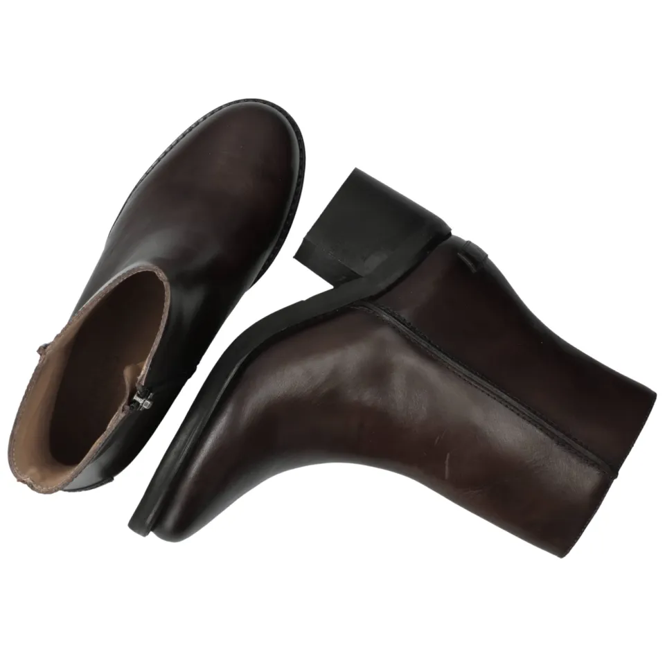 Shabbies Amsterdam PARKER NALA boot mid leather Dark Brown, foto 4