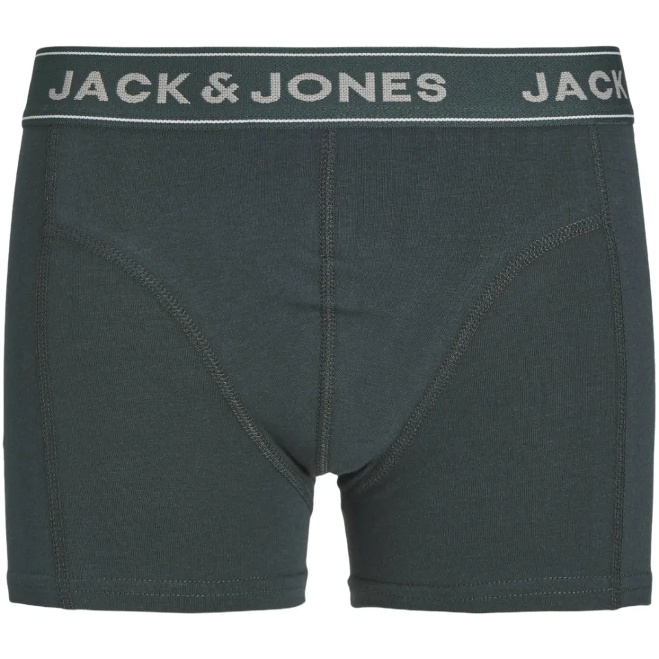 Jack & Jones boxershorts set van 3 blauw/groen/zwart, foto 4