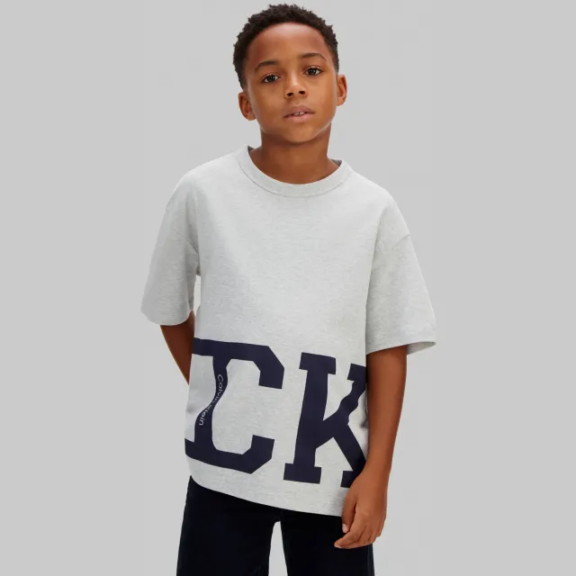 Calvin Klein T-shirt grijs melange