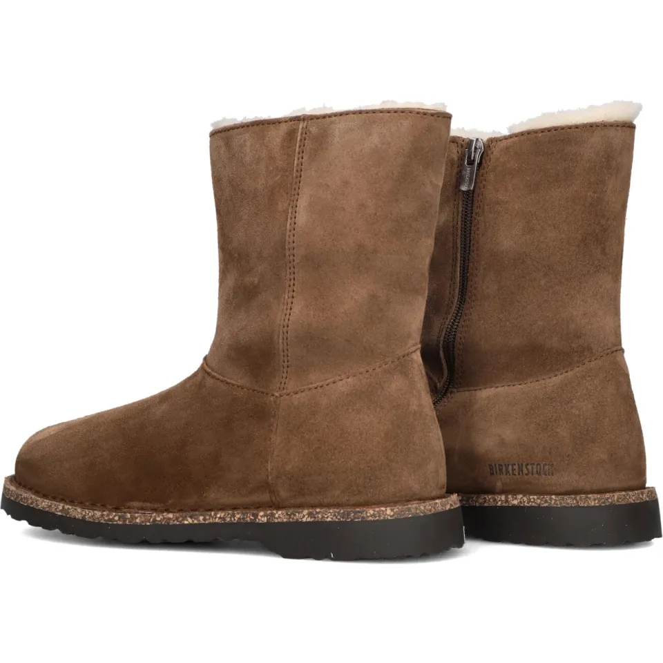 Birkenstock Uppsala Zip Shearling enkellaarzen bruin, foto 5