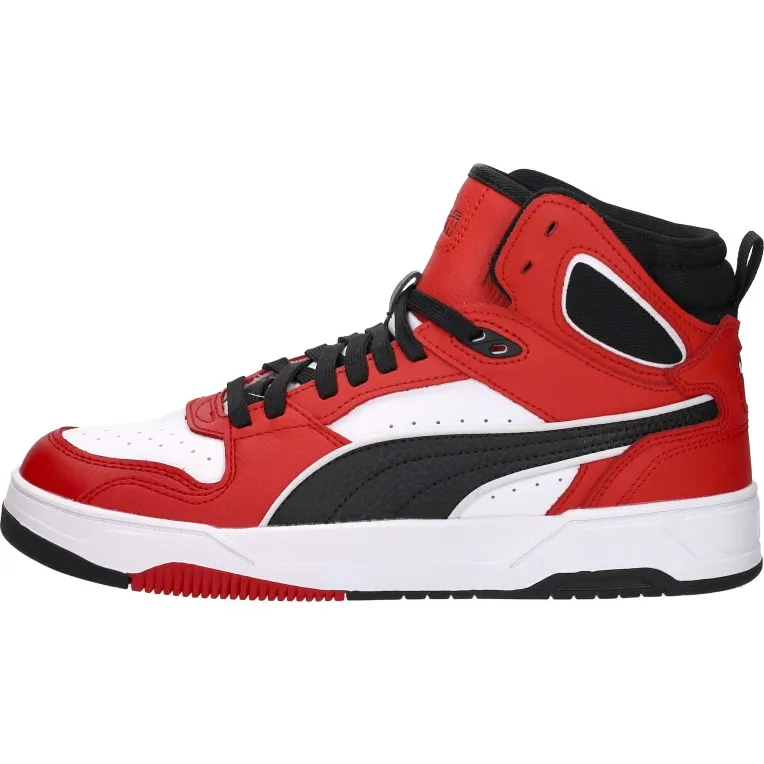 Puma RBD Break Mid sneakers - wit/rood/zwart, foto 3