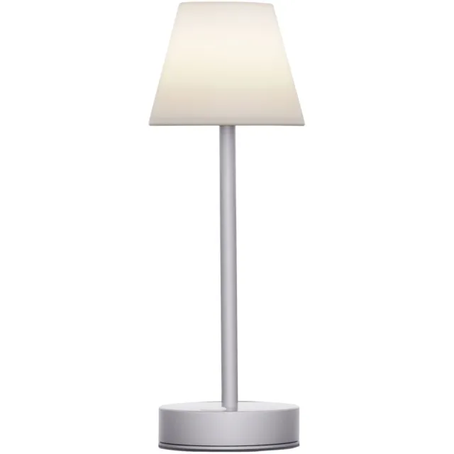 Newgarden Tafellamp Lola Slim; 11x32 cm (ØxH); lichtgrijs
