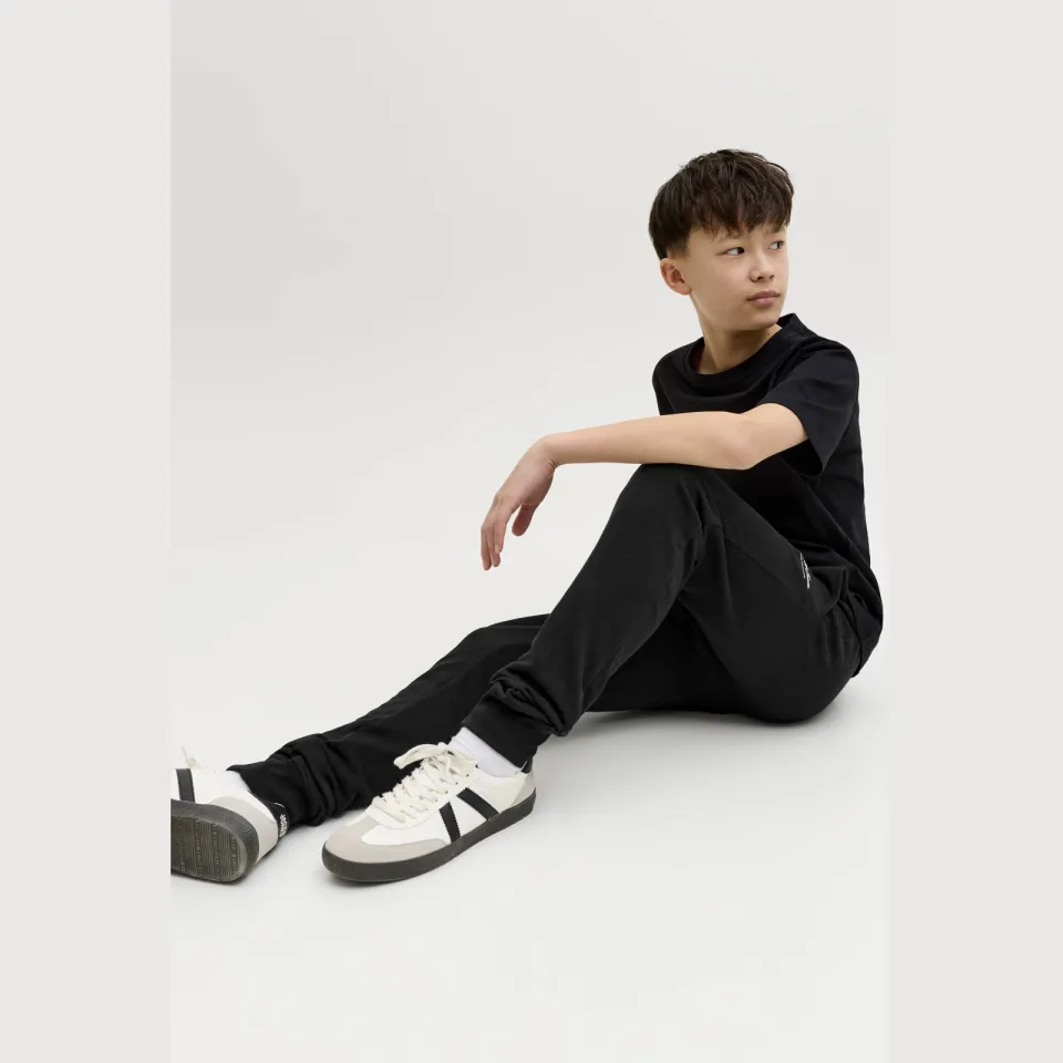 Jack & Jones Junior regular casual broek zwart, foto 4
