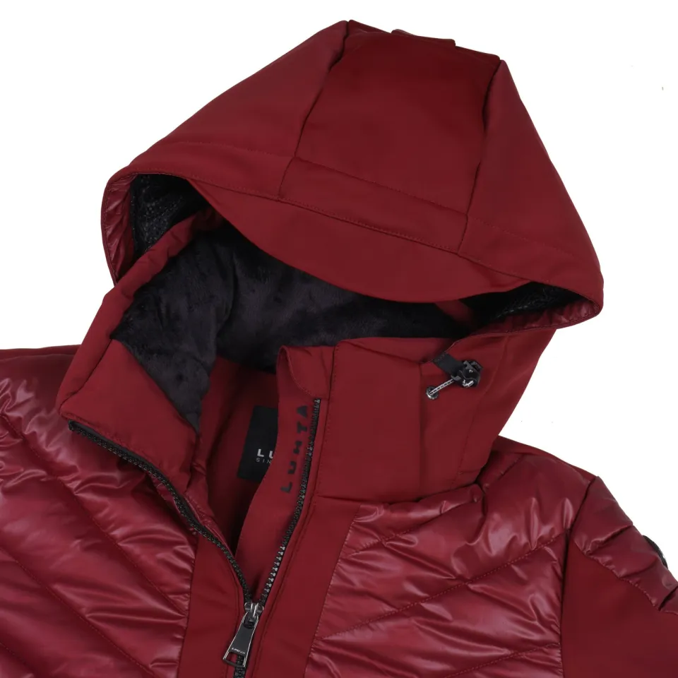 Luhta Mallatunturit softshell jas - bordeaux, foto 6