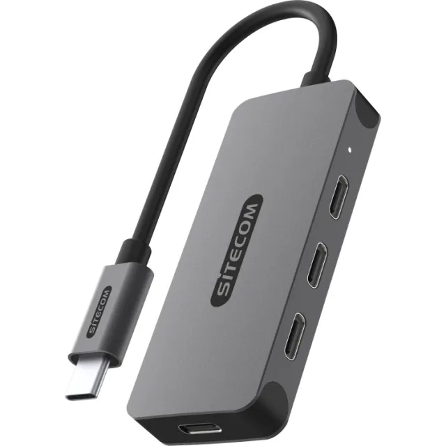 Sitecom USB-C naar 4x USB-C 10 Gbps Power Delivery usb-hub