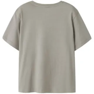 NAME IT t-shirt grijs met tekstopdruk, foto 3