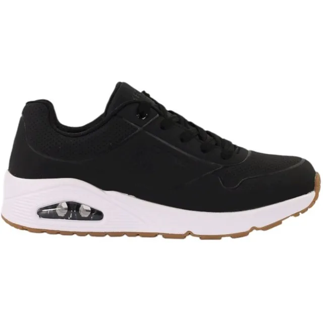 Skechers Uno Stand On Air lage sneakers zwart
