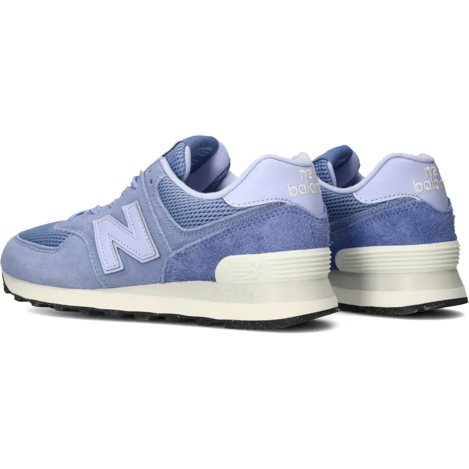 New Balance 574 D lage sneakers blauw, foto 4