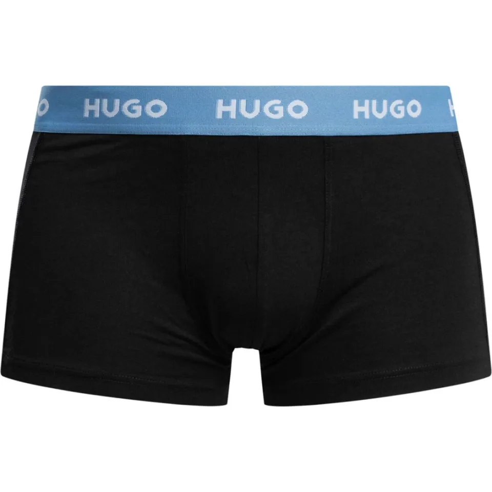 Boxers HUGO Trunk 3-pack blauw, foto 2
