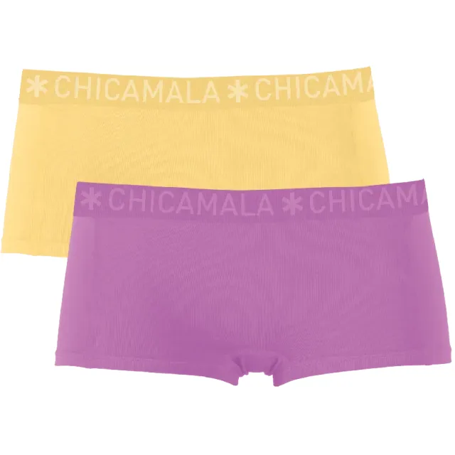 Muchachomalo 2-pack boxershort paars Roze