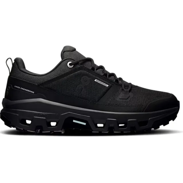 On Cloudrock Low WP wandelschoenen zwart