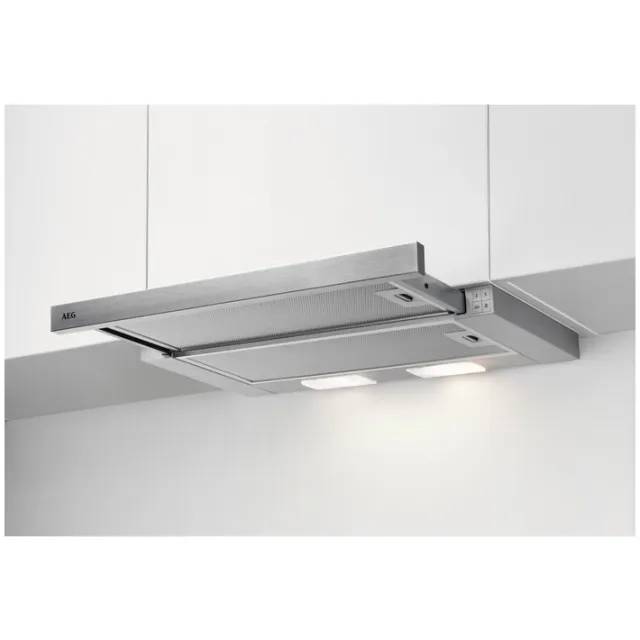 AEG DPB3622S geïntegreerde afzuigkap grijs